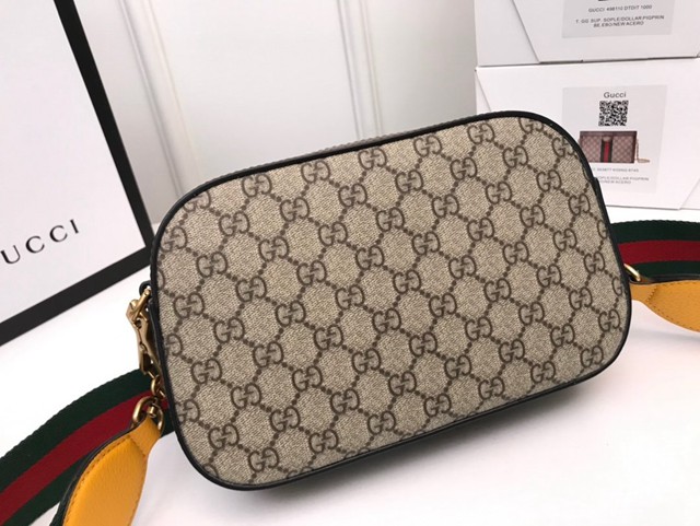 Gucci包包 476466 古馳Gucci老虎頭包 Gucci Supreme相機包 男女通用款  gqy3679